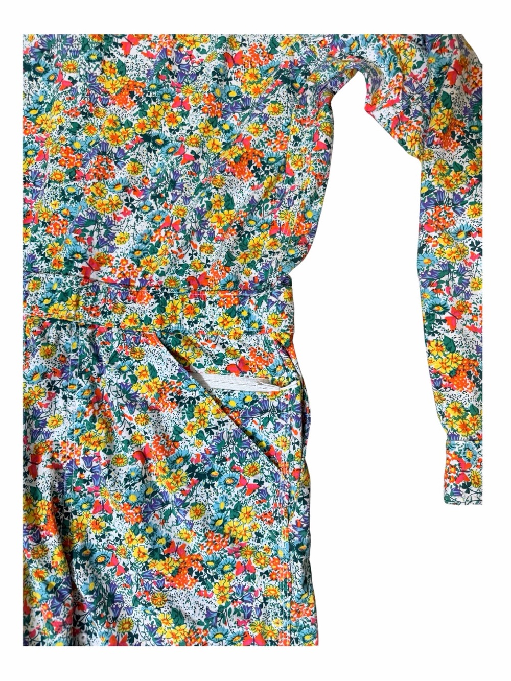 Duluth Trading Co. Heirloom Gardening Long Sleeve Coveralls 🌸 Size Medium - Picture 7 of 10